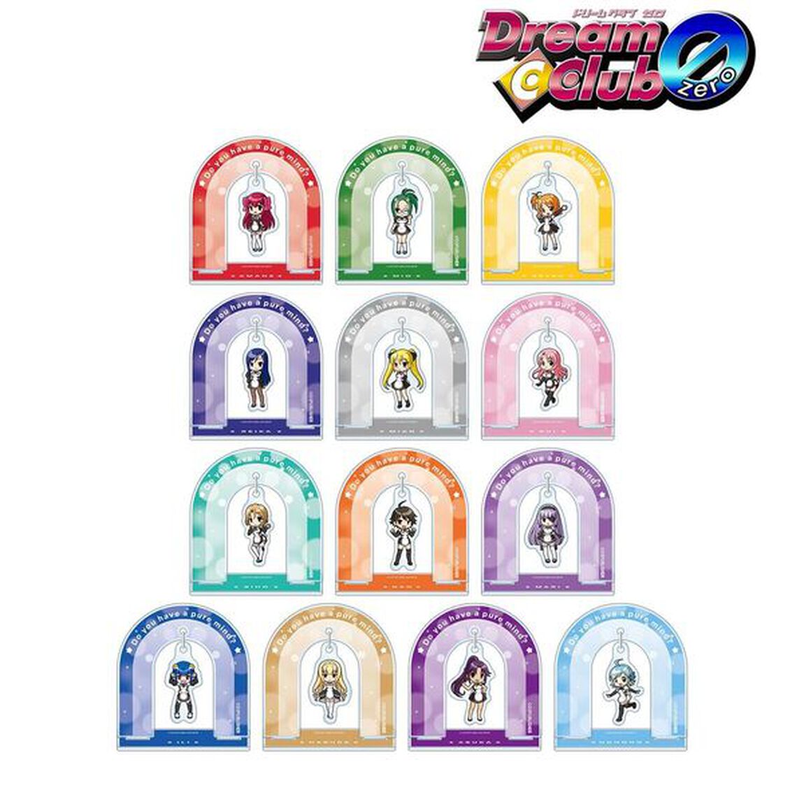 ドリームクラブ　トレーディングゆらゆらアクリルスタンド【単品】（2026年7月中旬以降発売予定）