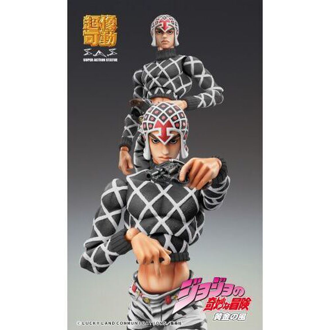 超像可動 「グイード・ミスタ&S・P Ver.BLACK」『ジョジョの奇妙な冒険 第5部』（2023年11月以降発売予定）