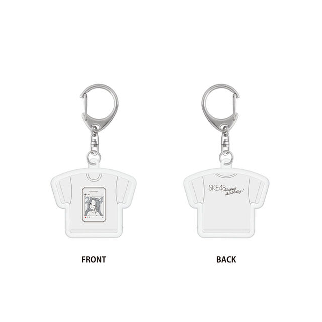 【SKE48】入内嶋涼　生誕記念Tシャツ型アクリルキーホルダー（2023年5月度）