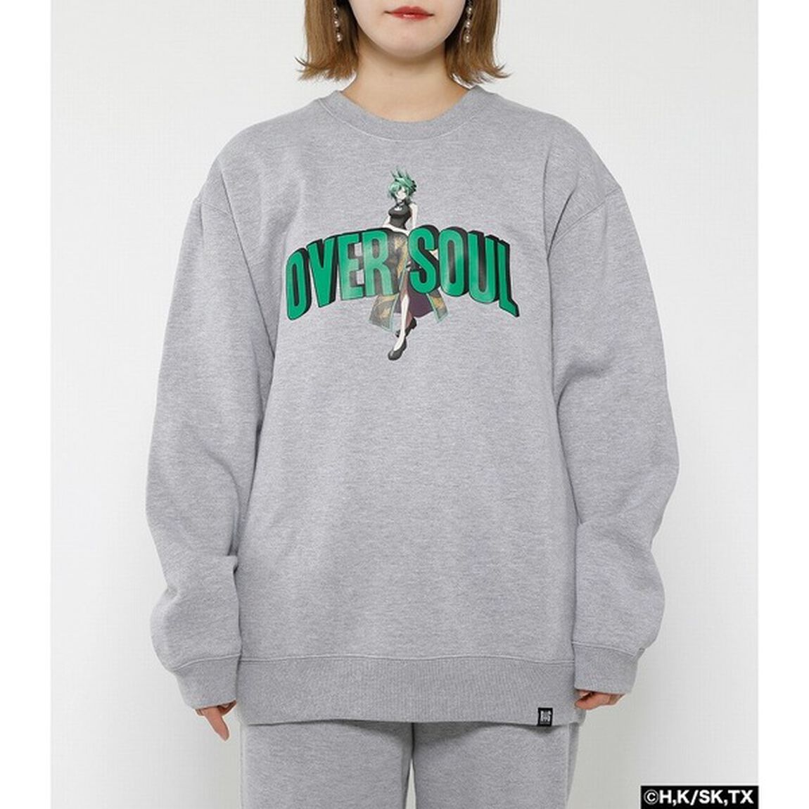 OVER SOUL CREW NECK SWT(道 潤) GRN M（2022年2月上旬以降発売予定）