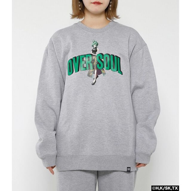 OVER SOUL CREW NECK SWT(道 潤) GRN M（2022年2月上旬以降発売予定）