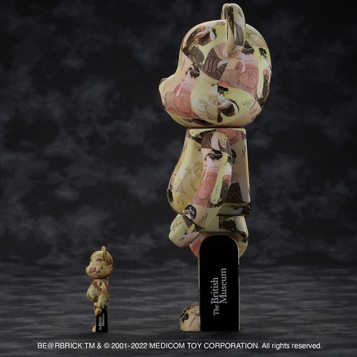 The British Museum BE@RBRICK KITAGAWA UTAMARO &rdquo;Toji zensei bijin-zoroi&rdquo; 100% & 400%
