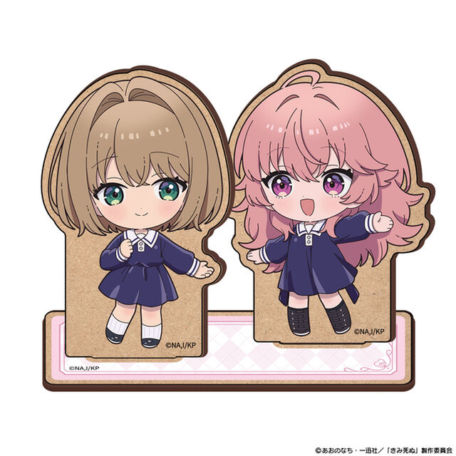 TVアニメ『きみが死ぬまで恋をしたい』木製キャラスタンド ミニキャラ シーナ＆ミミ