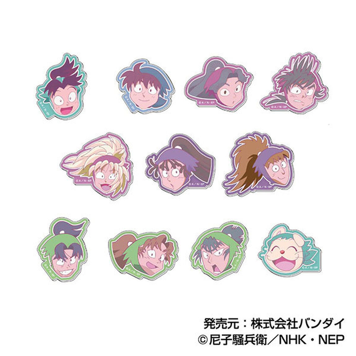 360フェイスキャラクリップ　忍たま乱太郎　レタコレ Vol.2【単品】