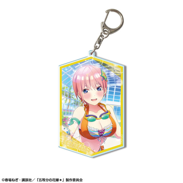 五等分の花嫁＊ ビッグアクリルキーホルダー Ver.2 デザイン01(中野一花)（2026年1月中旬以降発売予定）