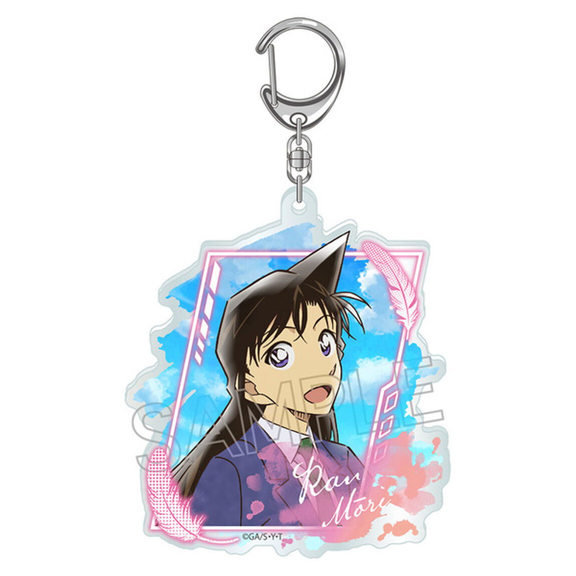 名探偵コナン ヴィンテージシリーズVol.9　アクリルキーホルダー　毛利蘭