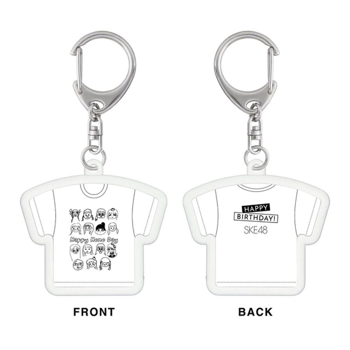 【SKE48】相川暖花　生誕記念Tシャツ型アクリルキーホルダー（2024年10月度）