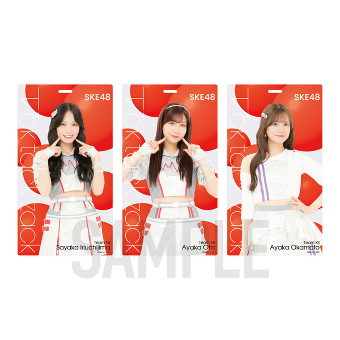 【SKE48】19入内嶋 涼「Tick tack zack」ホルダー