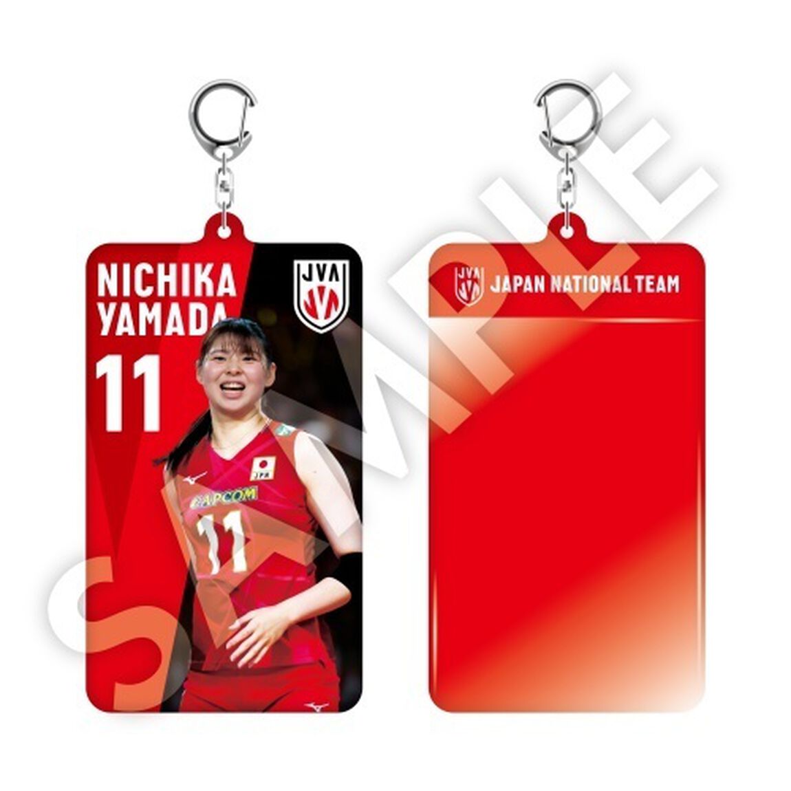 【バレーボール女子日本代表】ブロマイドホルダー 山田二千華
