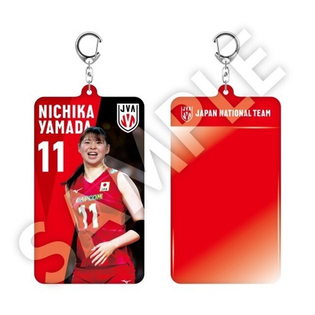 【バレーボール女子日本代表】ブロマイドホルダー 山田二千華
