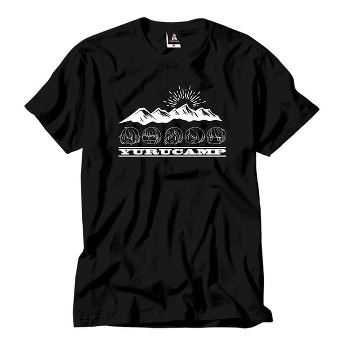 ゆるキャン△ 映画アイコン Tシャツ ブラック　XL