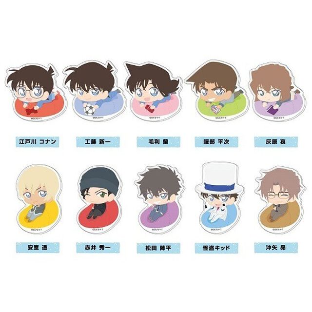 キャラクリップ 名探偵コナン　ゆるっとクッションシリーズ 【BOX】