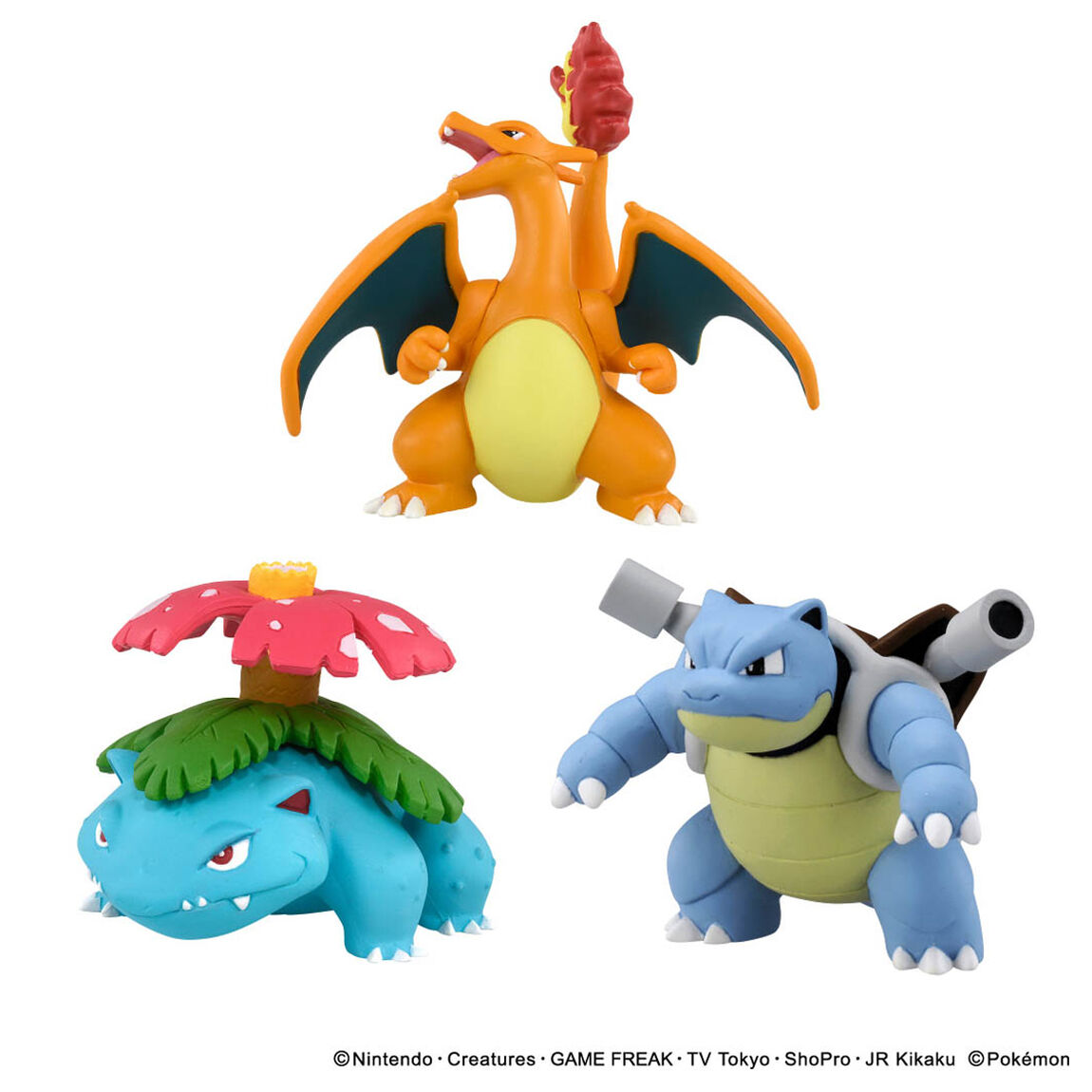 ポケモン30周年記念　モンコレ進化セット　カントー地方