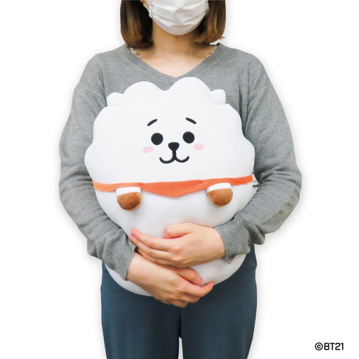 ハグミークッション　RJ　BT21