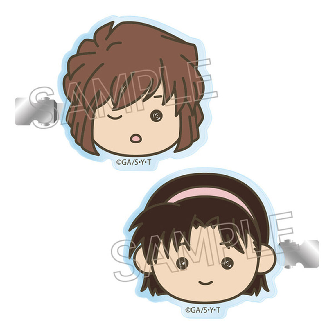 名探偵コナン 前髪クリップ Vol.4 -フェイス-　灰原哀&吉田歩美（2025年11月下旬以降発売予定）