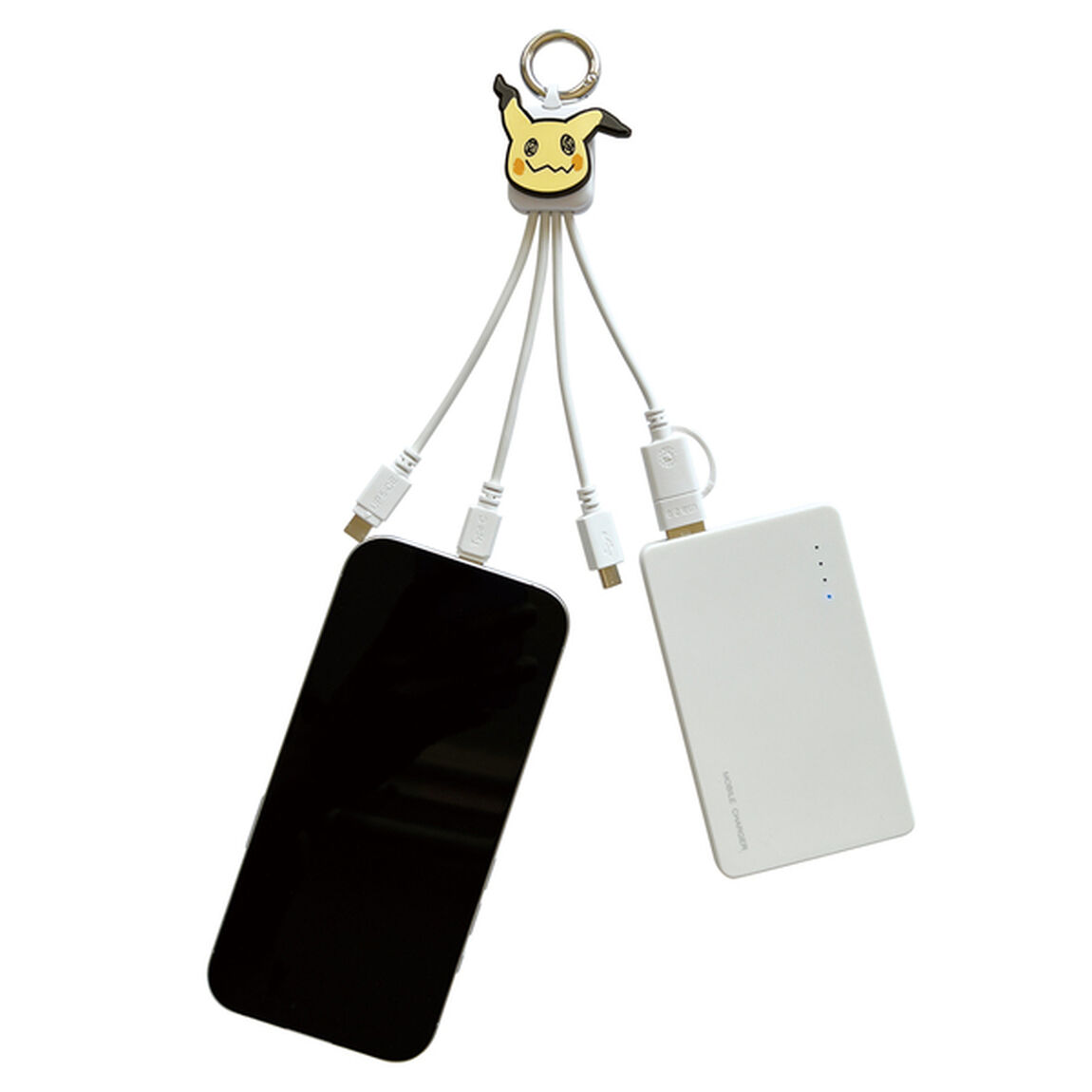 ポケモン　３ｉｎ２　マルチ充電ケーブル　ミミッキュ２