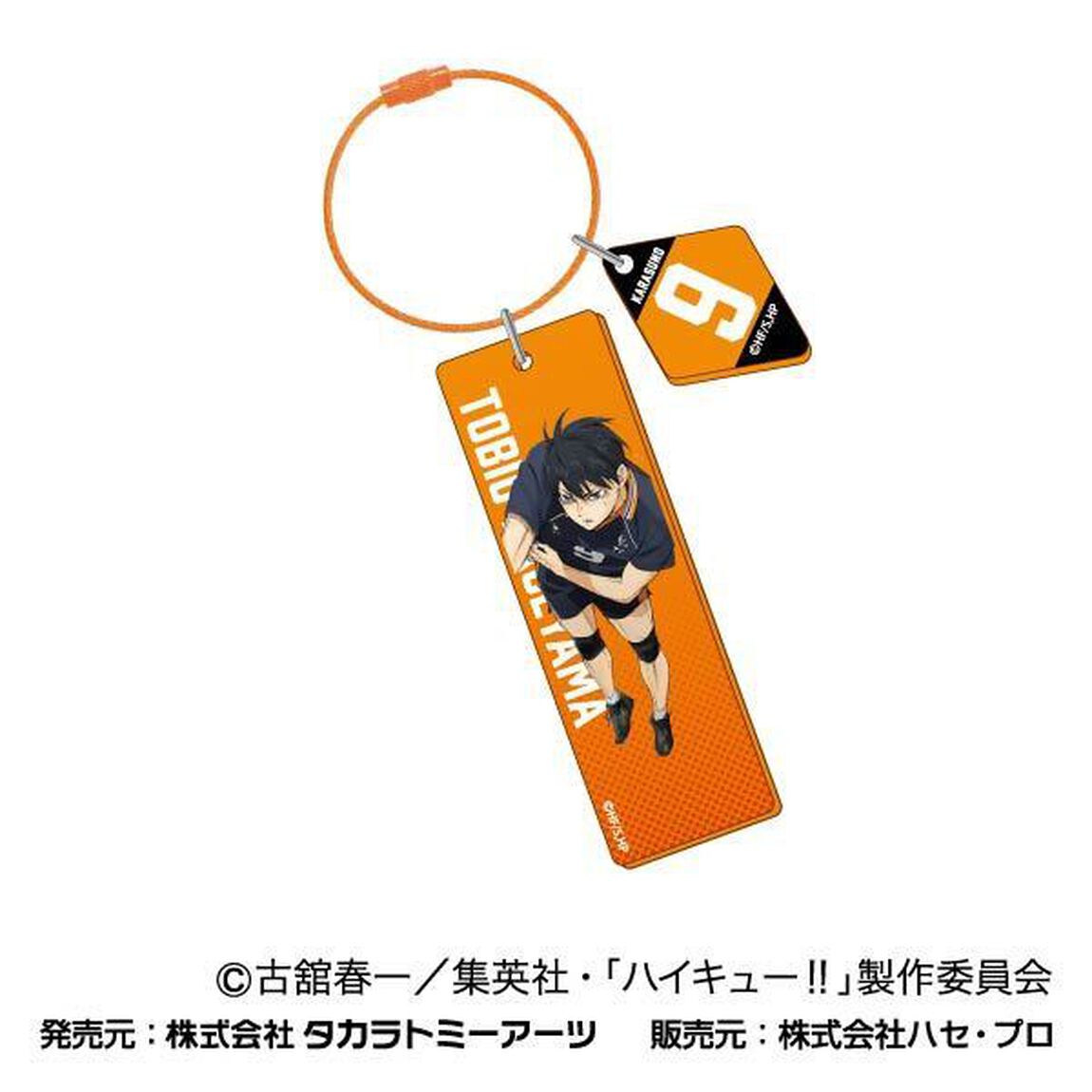 ワイヤープレートキーホルダー 劇場版ハイキュー!! ゴミ捨て場の決戦02 影山 飛雄（2024年8月以降発売予定）