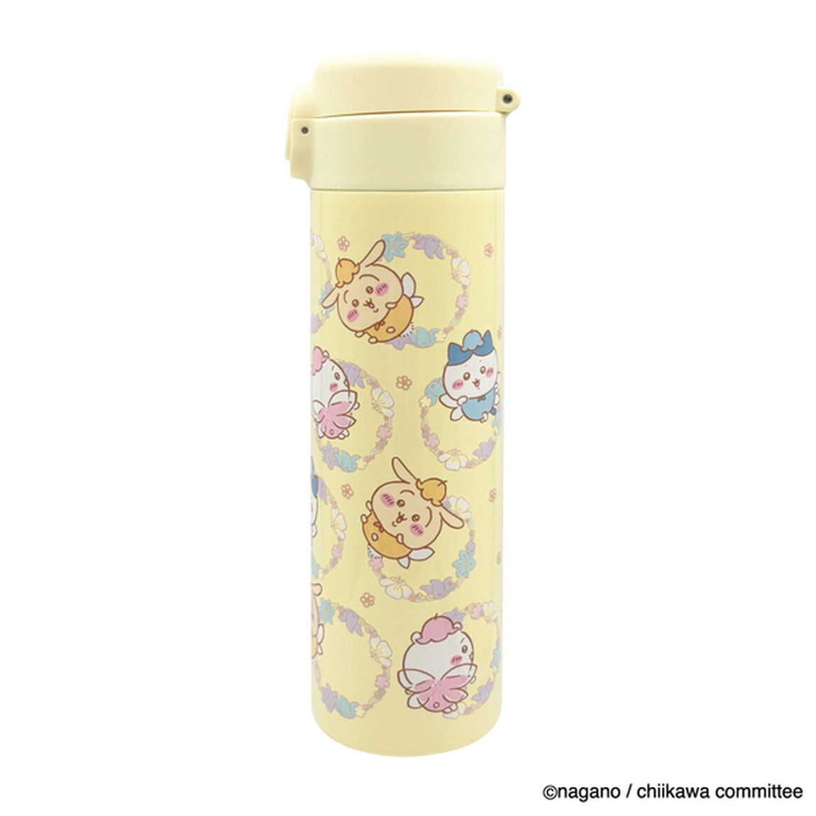 ワンタッチステンレスボトル 500ml　フェアリーフラワー　ちいかわ