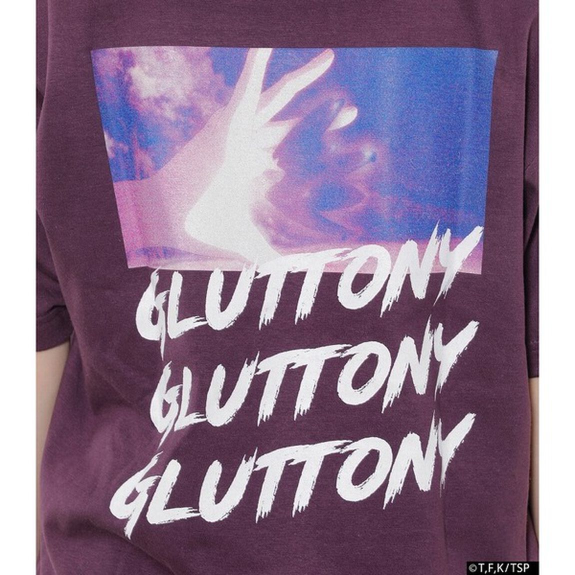 BAMEN TEE GLUTTONY PUR L