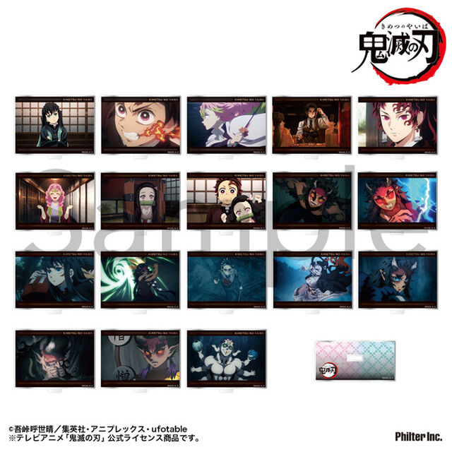 「鬼滅の刃」 トレーディングミニプレートスタンド　刀鍛冶の里編　全18種 単品（ランダム商品）