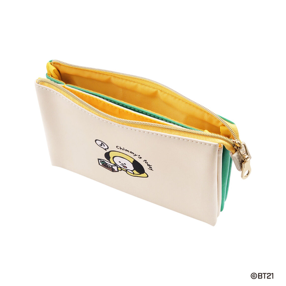 ３ポケットポーチ　ＣＨＩＭＭＹ　Home All Day　BT21