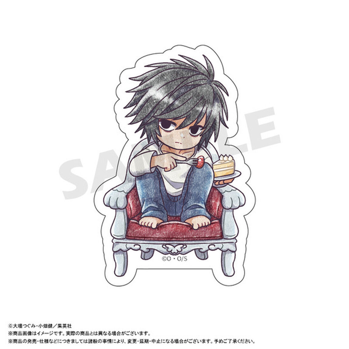DEATH NOTE ぴこぱれ　ダイカットステッカー　C　L（再販）（2026年12月以降発売予定）