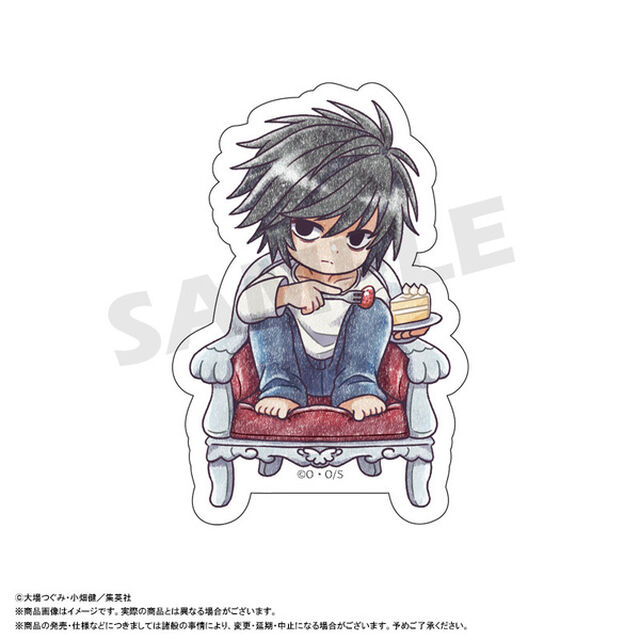 DEATH NOTE ぴこぱれ　ダイカットステッカー　C　L（再販）（2026年12月以降発売予定）