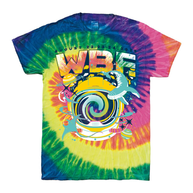WILD BUNCH FEST. 2025 FUSION TEE ネオンレインボー XLサイズ