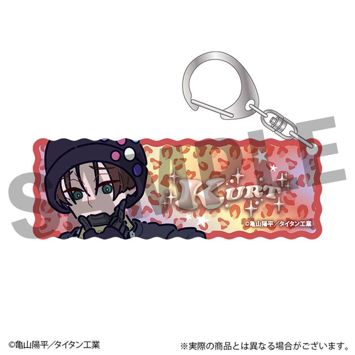 銀河特急 ミルキー☆サブウェイ アクリルキーホルダー カート（2026年9月以降発売予定）