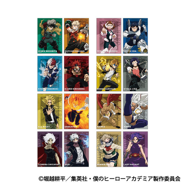 僕のヒーローアカデミア　イラストシートコレクション【単品】（2024年6月下旬以降発売予定）