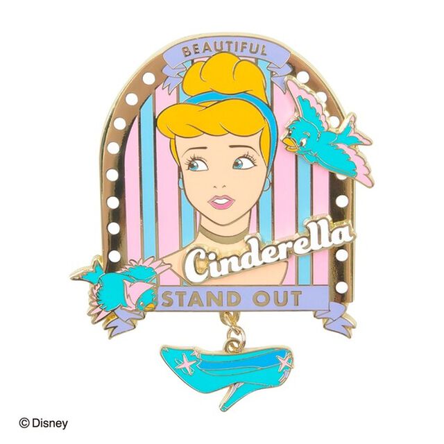 コレクションピンバッジ　ディズニー　シンデレラ