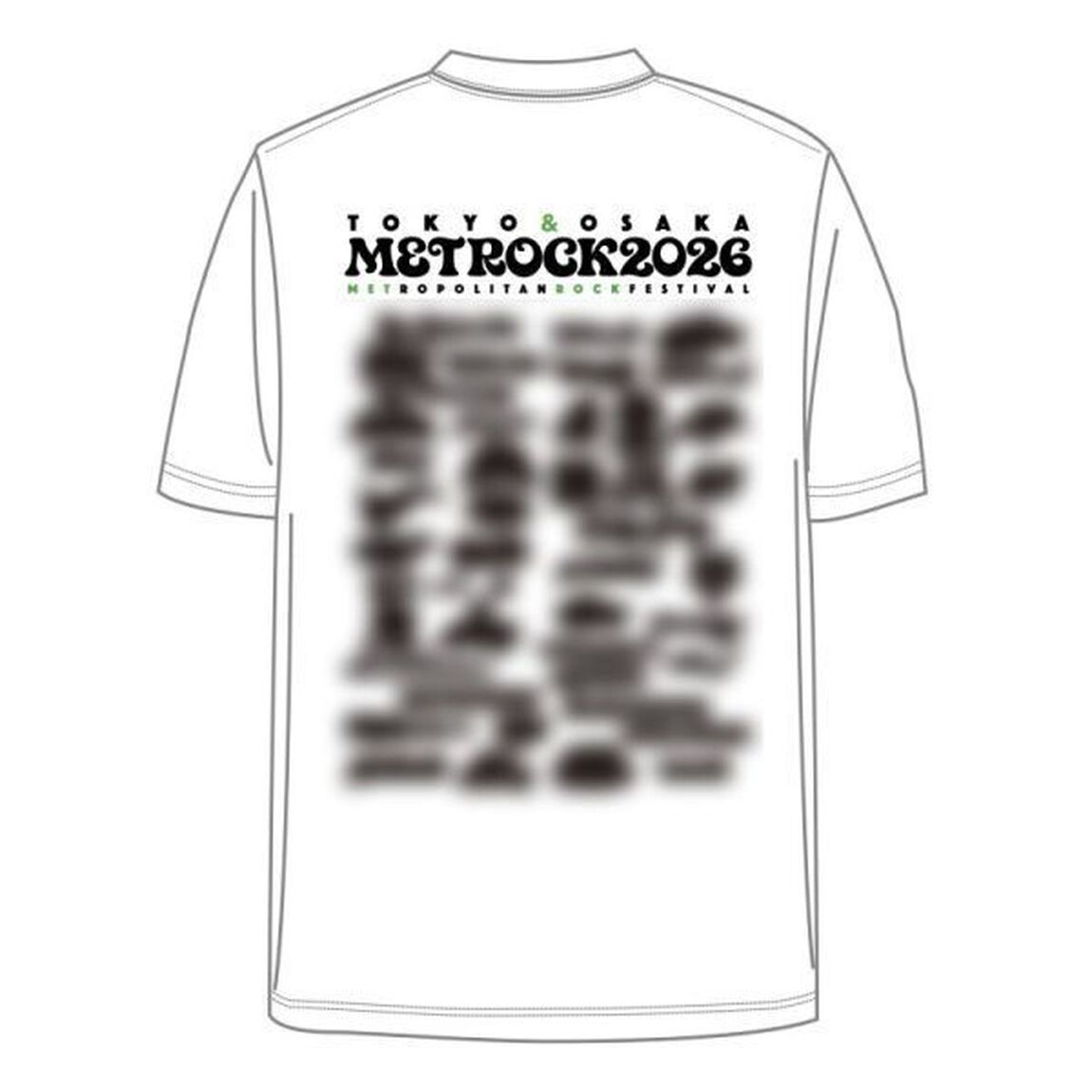 【METROCK2026】オフィシャルTシャツ ホワイト S