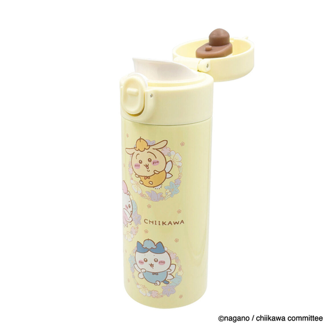 ワンタッチステンレスボトル 350ml　フェアリーフラワー　ちいかわ