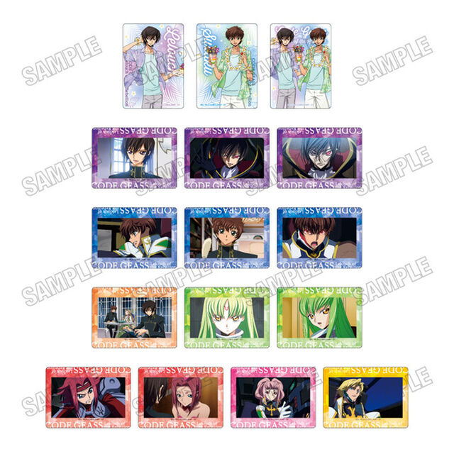 「コードギアス 反逆のルルーシュ」 クリアカードコレクション【単品】（2025年12月以降発売予定）