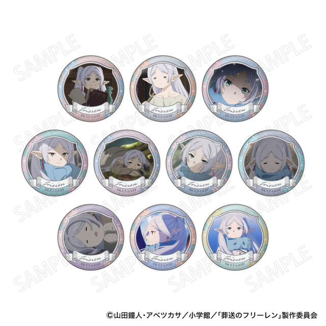 葬送のフリーレン フリーレン顔コレ缶バッジ Vol.3【BOX】