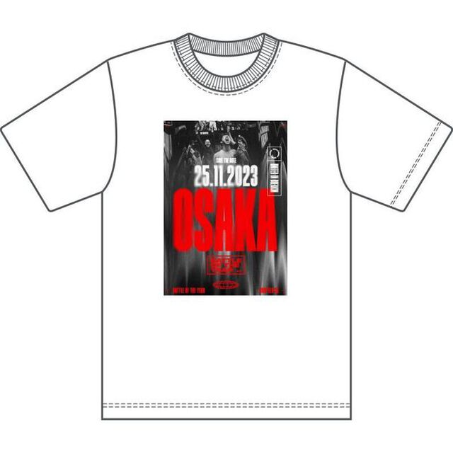 BATTLE OF THE YEAR 2023 KeyVisual T-SHIRT WHITE Sサイズ