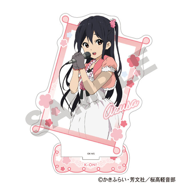 けいおん！　額縁風アクリルスタンド　中野 梓　bloom（2026年9月以降発売予定）