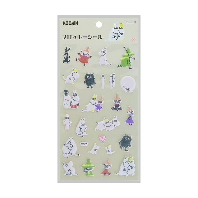 フロッキーシール　MOOMIN　プチ　ムーミン/ニョロニョロ