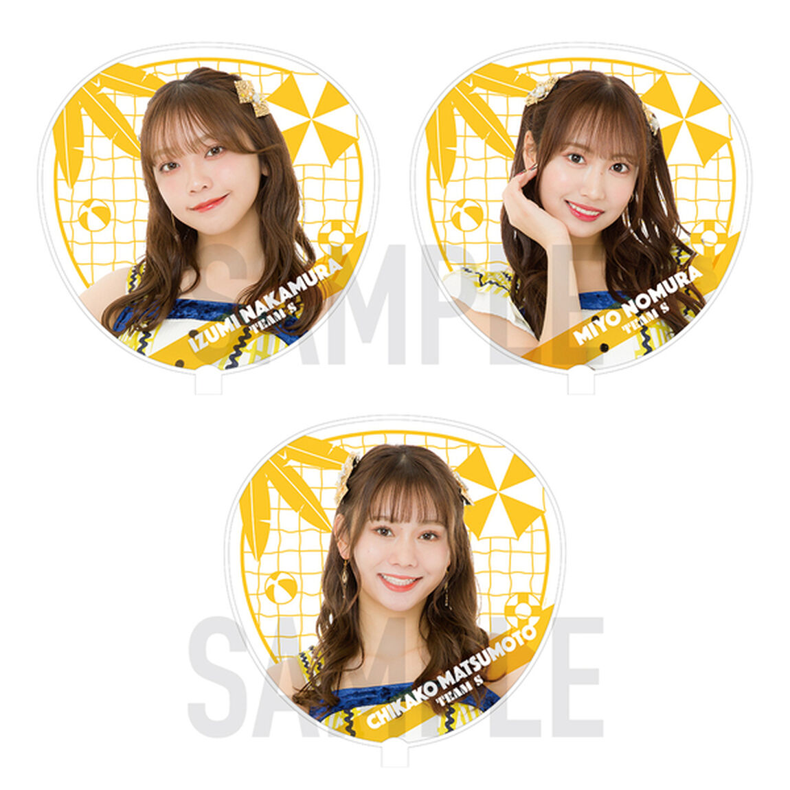【SKE48】15松本慈子　ジャンボうちわ