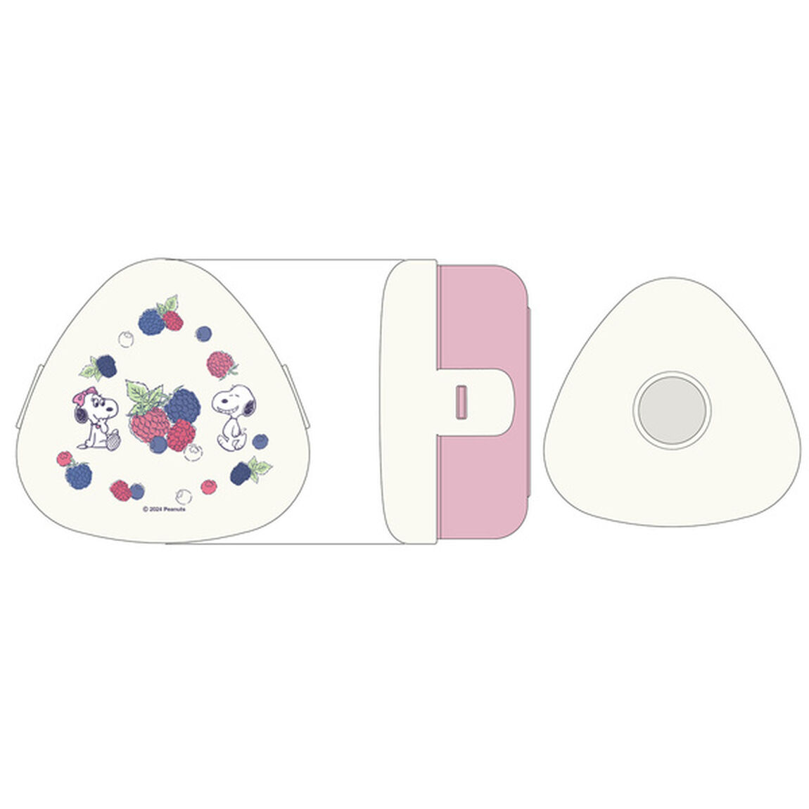スヌーピー おにぎりケース（ピンク）