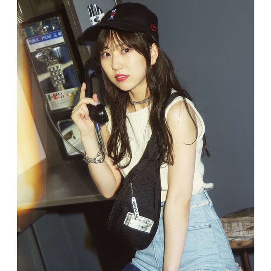 [SKE48 熊崎晴香]HAR Bearキャップ BLK FREE