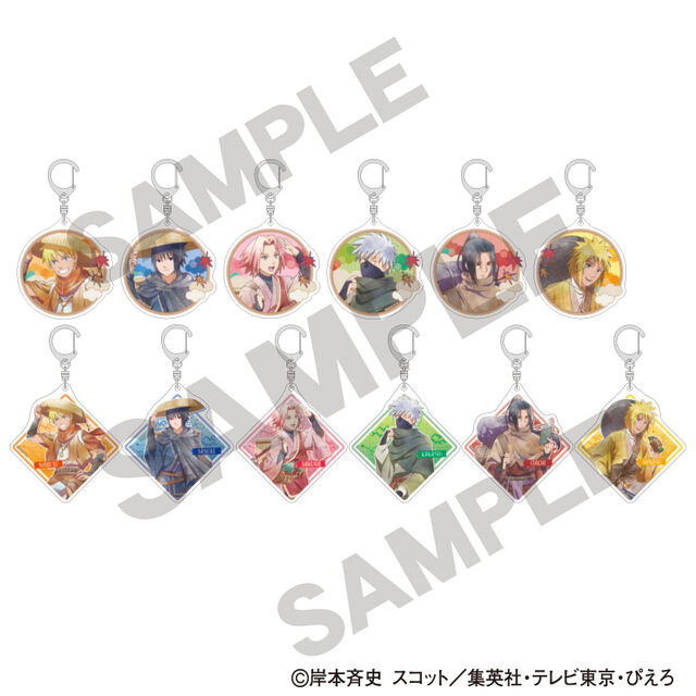 NARUTO-ナルト- 疾風伝　トレーディングアクリルキーホルダー　旅人 クラパレット【BOX】（2026年12月以降発売予定）