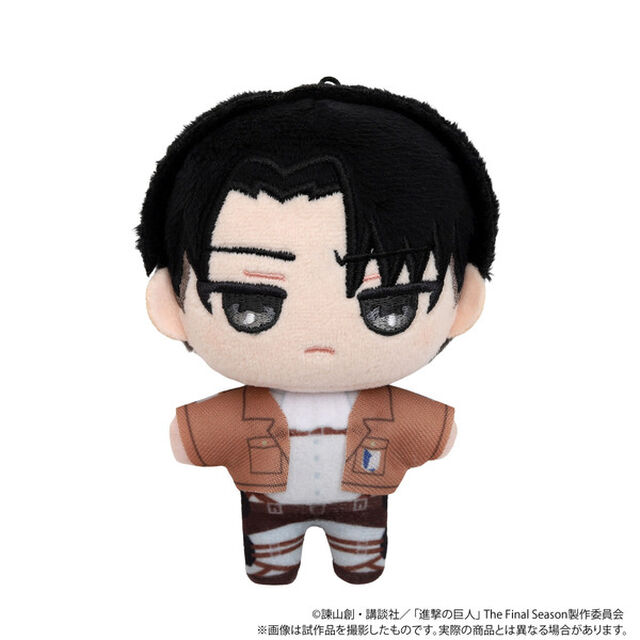 進撃の巨人 ぬいパル（ぬいぐるみマスコット）／リヴァイ