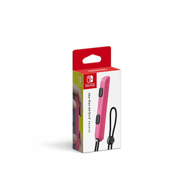 Nintendo Switch Joy-Con ストラップ ネオンピンク