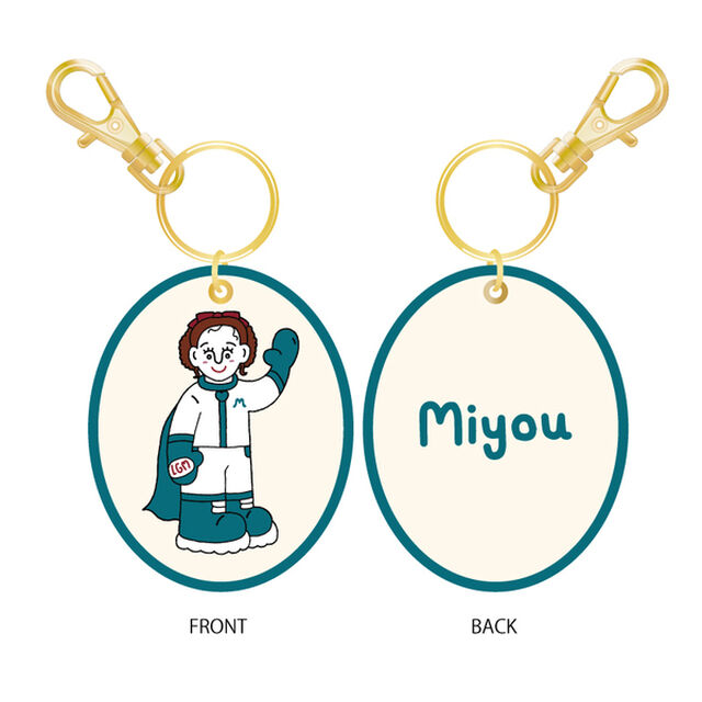 Little Glee Monster／Live 2025&rdquo;Voice&rdquo; 刺繍キーホルダー（miyou）