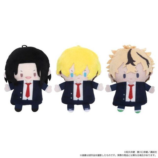 東京卍リベンジャーズ〜場地圭介からの手紙〜 フィンガーマスコット・PUPPELA（パペラ）セット［ぬいぐるみ］／場地圭介&松野千冬&佐藤龍星（2024年6月以降発売予定）