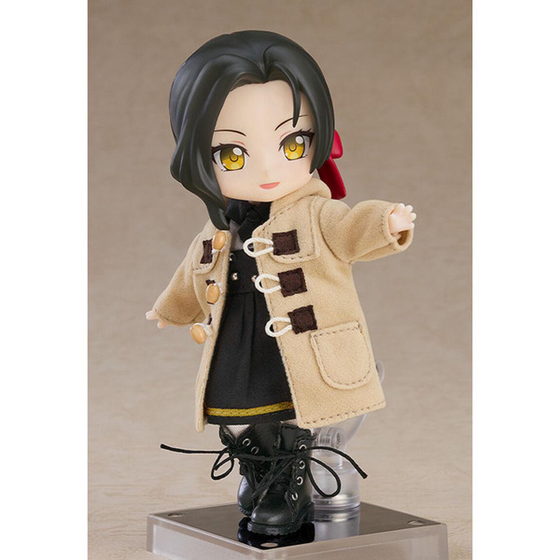ねんどろいどどーる あったかセット  ブーツ&ダッフルコート（ベージュ）