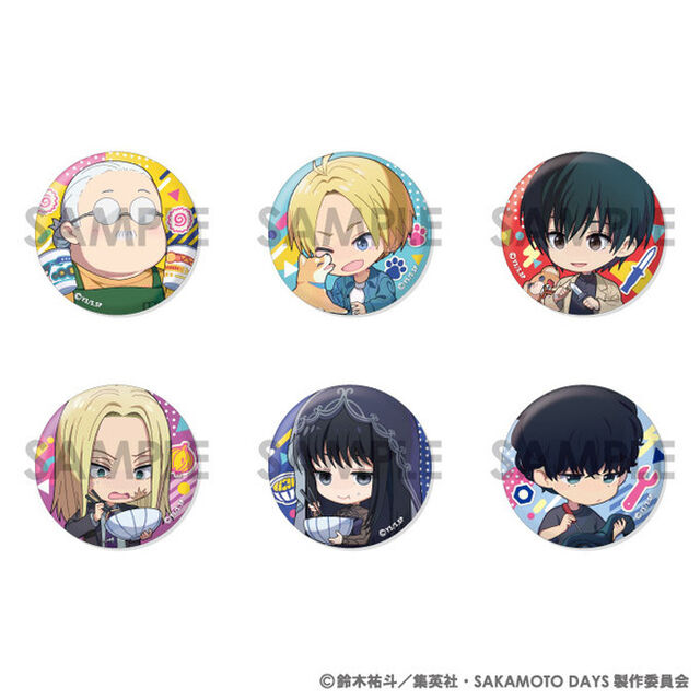 SAKAMOTO DAYS トレーディング缶バッジ〜break time!〜【単品】（2025年7月以降発売予定）