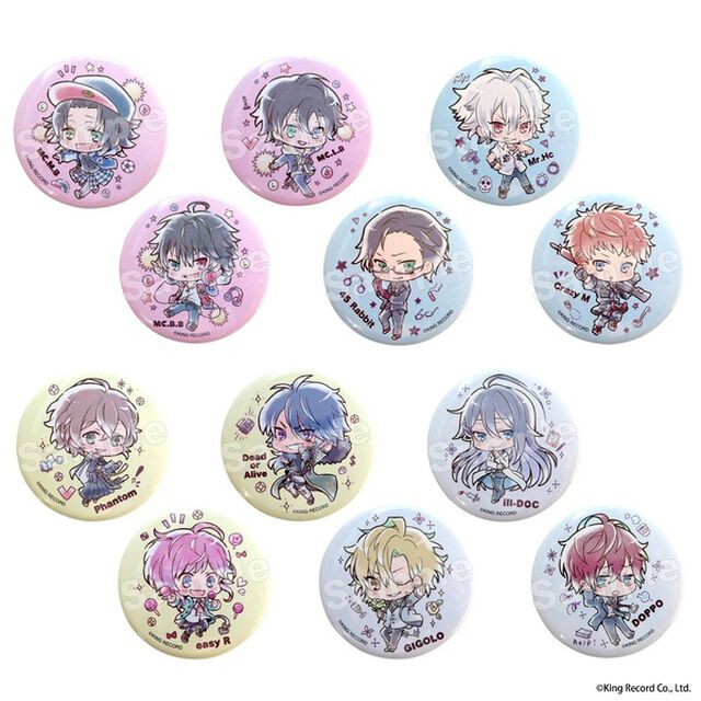缶バッジコレクション　Have fun!　ヒプノシスマイク　【単品】
