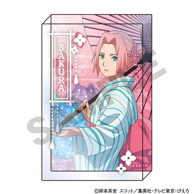 NARUTO-ナルト- 疾風伝　アクリルブロック　春野サクラ　五月雨（2026年6月以降発売予定）